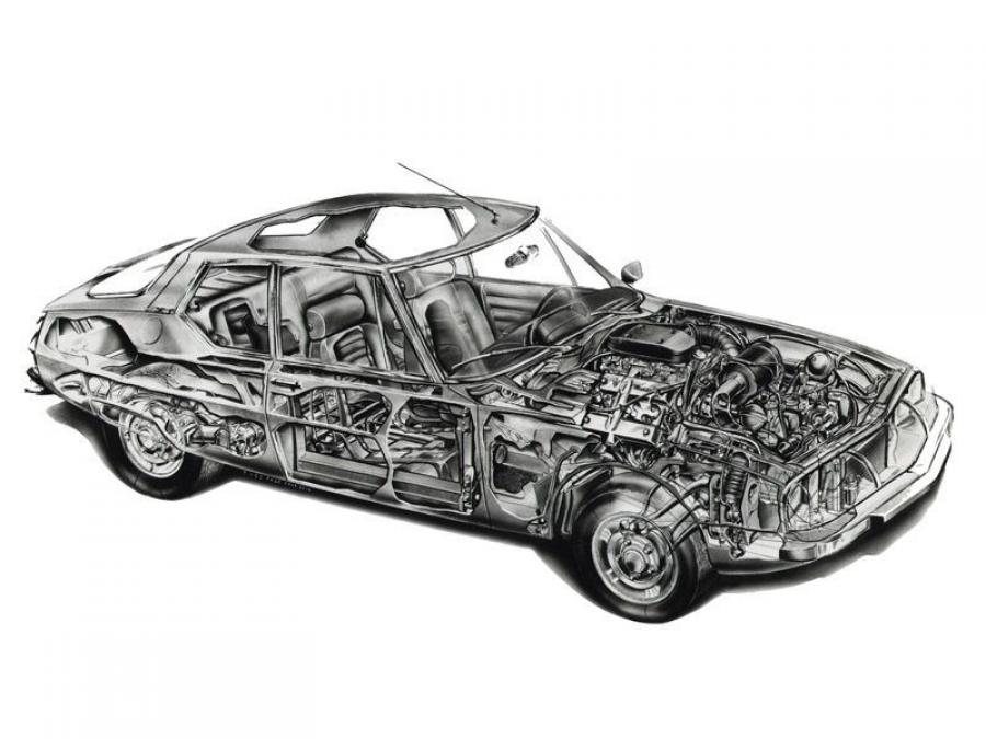  Citroen SM 1970 года  (фото 7 из 32)